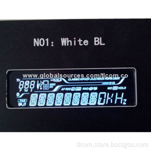 VATN Negative LCD Module Display with White LED Backlight Supplier
